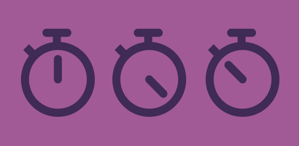 Three stop watches